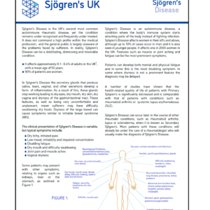 Sjögren's UK Information Pack for Individual's- appointments